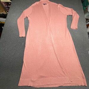 Women’s 18/20 Roaman’s Pink Top Long Cardigan